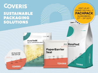 Coveris présente la nouvelle génération d'emballages durables pour produits laitiers au salon FachPack 2022 : recyclables avec une quantité réduite de plastique.